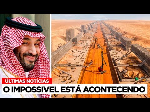 A Arábia Saudita acaba de chocar o mundo com o que está construindo!