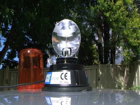 ECCO Halogen 12v Rotating Beacon Light