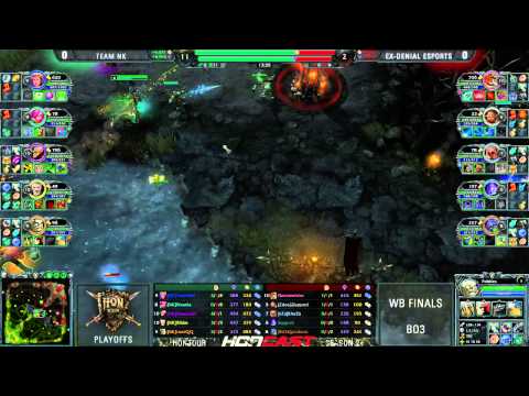 HoN Tour S2 Playoffs WB Finals - ex-dnL vs Team NK game 1