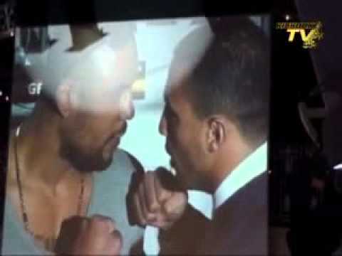 Staredown Hesdy Gerges vs Badr Hari It's Showtime press conferen 2010