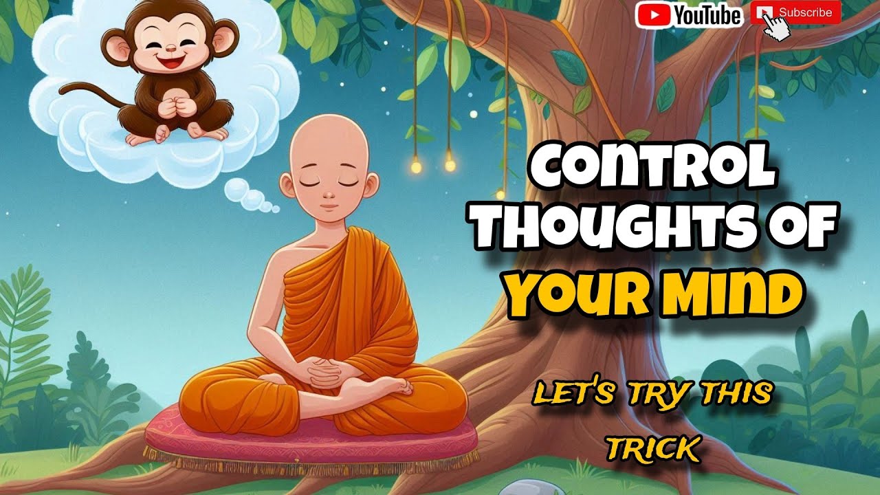 How To Control Your Thoughts Of Your Mind| Don't Fight With Your Mind| Try This Trick|The Monk Story