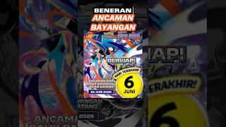Beneran (ter) Ancaman Bayangan? PO terakhir maju jadi 6 Juni.