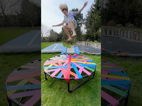 TRAMPOLIN vs KLEBEBAND Challenge!