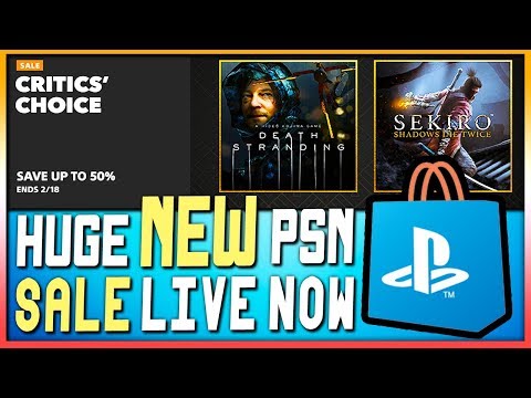 HUGE NEW PSN SALE LIVE RIGHT NOW - TONS OF NEW PS4 GAMES CHEAP!