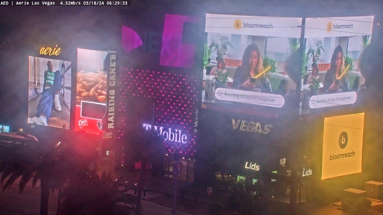 Fremont Street Webcam Las Vegas - US Webcams