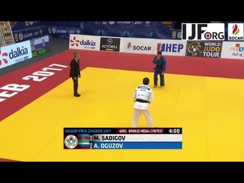 Альберт Огузов выиграл бронзовую медаль на турнире Гран-при по дзюдо