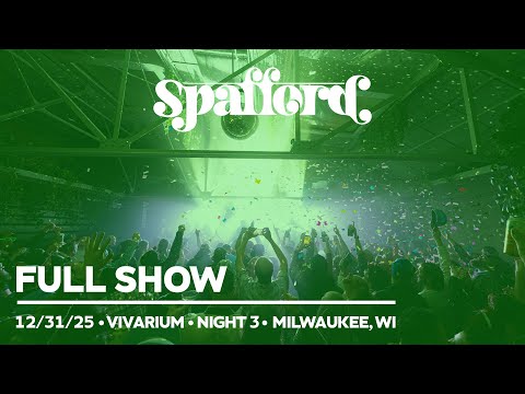 Spafford - 12/31/2025 | Vivarium - Night 3 | Milwaukee, WI (FULL SHOW)