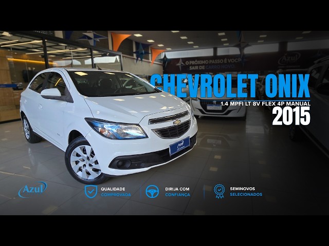 Vídeo CHEVROLET ONIX 1.4 MPFI LT 8V FLEX 4P MANUAL