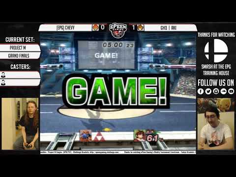 Smash@ TTH - ePG| Chevy (Ganon) vs GHQ | Aki (Pit) - Project M (Grand Finals)