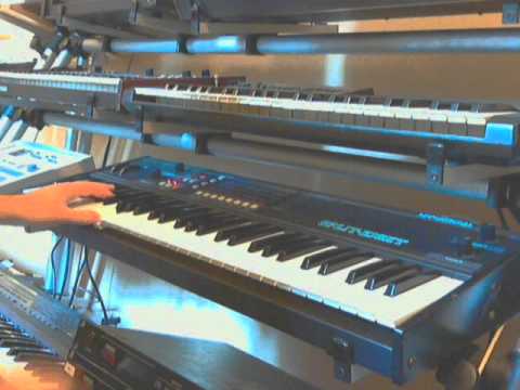 Sequential Split-Eight 61-Key 8-Voice Polyphonic Synthesizer 1985 - Black image 2