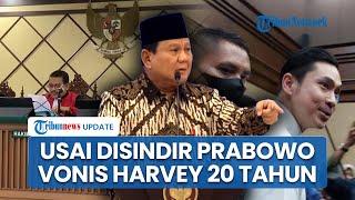 Prabowo Sempat Sindir Hukuman 6,5 Tahun Harvey Moeis, Kini Suami Sandra Dewi Dijatuhi Vonis 20 Tahun