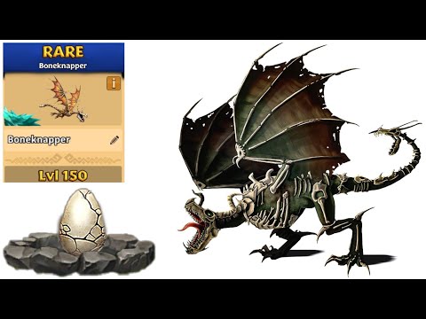 Boneknapper Max Level 150 Titan Mode - Dragons:Rise of Berk