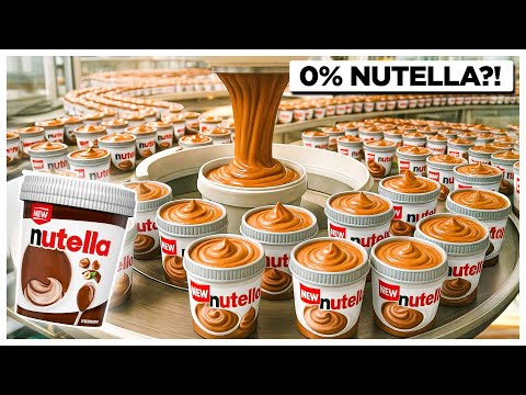 How Nutella Ice Cream Is Made