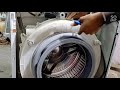 How to repair front load Samsung washing machine fully automatic to repair drum