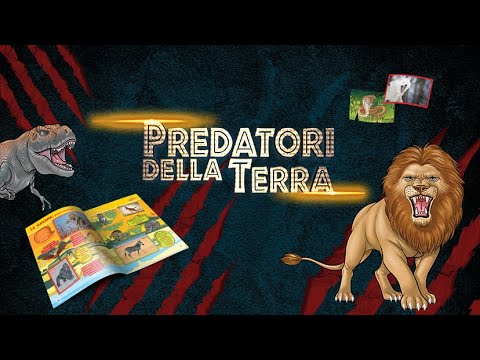 Completa l'Album di Figurine Predatori della Terra🦁