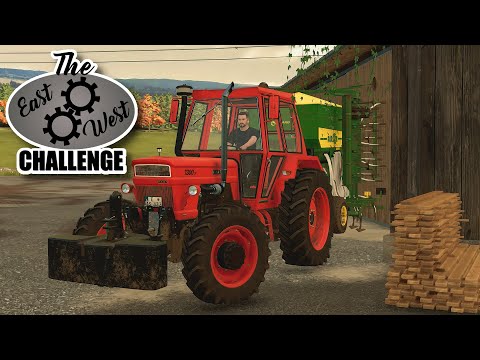 LS22 East Side West Side - CHALLENGE #25 / Keine Zeit - BESUCH der BEHÖRDE mitten in der Feldarbeit