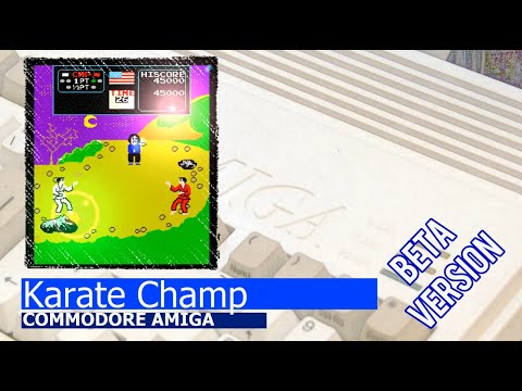 Commodore Amiga -=Karate Champ=- beta version