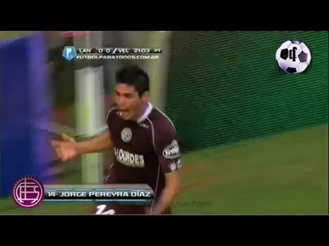 Gol Jorge Pereyra Díaz - Lanús 1 Vs Vélez Sarsfield 0 - Final 2014 - 4ta Fecha