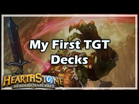 [Hearthstone] My First TGT Decks