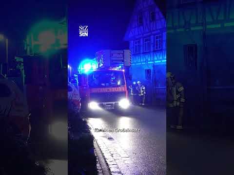 Brand in Mehrfamilienhaus in Auenwald