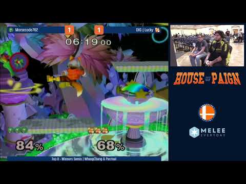 House of Paign 22 - Morsecode762 (Samus) vs DIG | Lucky (Fox) - Top 8 - Winners Semis