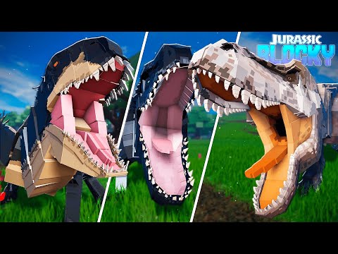 TOP 10 BEST JURASSIC BLOCKY DINOSAURS!