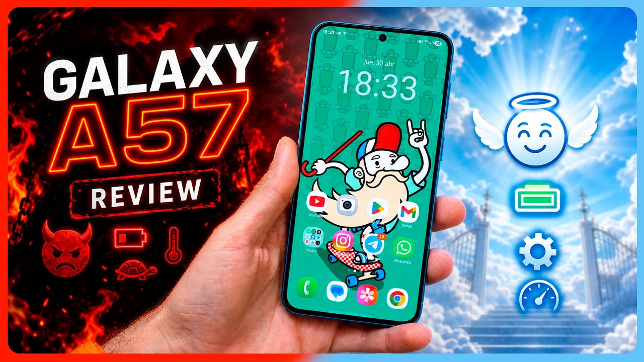 NO deberías comprar el Galaxy A57 😳 (teniendo el A56…)
