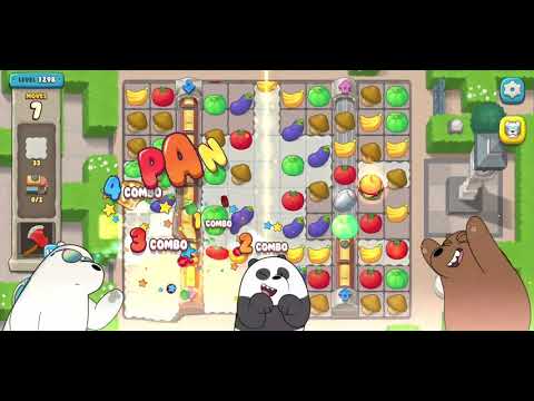 We Bare Bears the Puzzle for Kakao Season2 Level 1298 - No Boosters