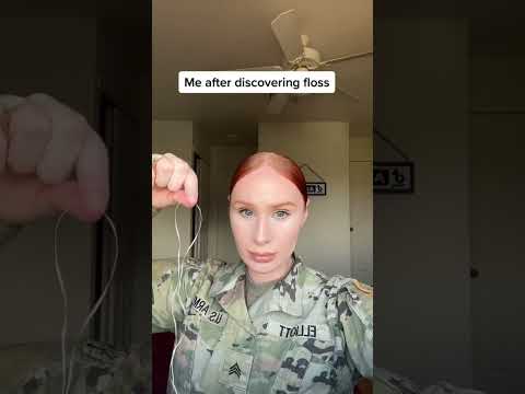 When Using Floss Goes Wrong… #shorts