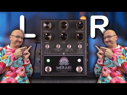 Walrus Audio Meraki Stereo Analog Delay - ranked #342 in Delay Pedals