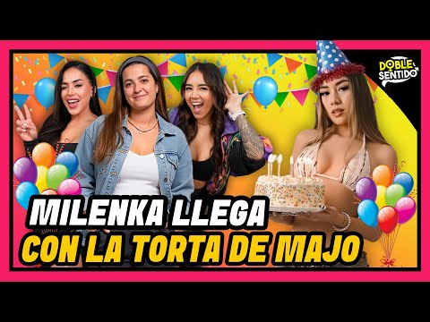 MILENKA LLEGA CON LA TORTA DE MAJO | DOBLE SENTIDO | EN VIVO