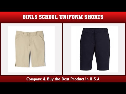 Top 10 Girls' School Uniform Shorts to buy in USA 2021 | Price & Review