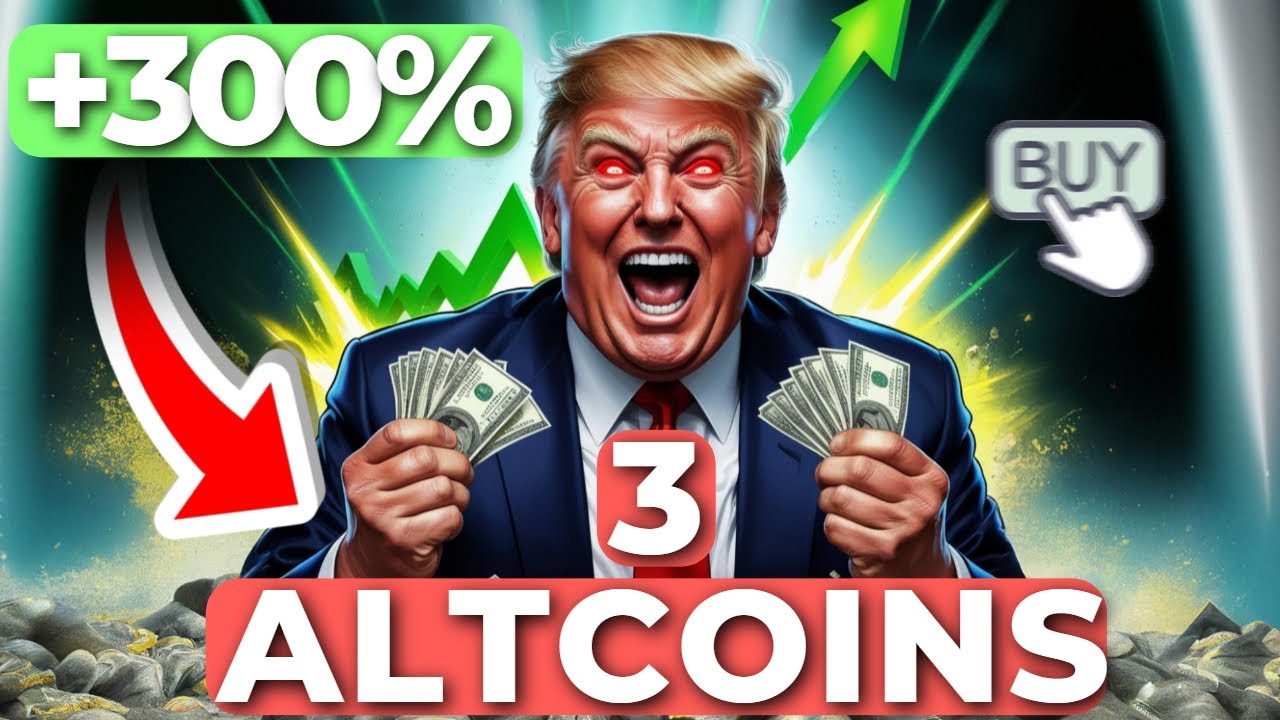 🔥 3 ALTCOINS À ACHETER PENDANT LA CORRECTION 🚀 !! (ça va péter ..)