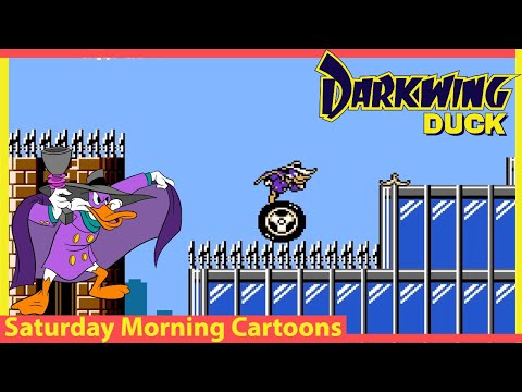 Megaman with Ducks? Darkwing Duck! Capcom's Mega Man Style 2D Action Platformer on NES is Great!