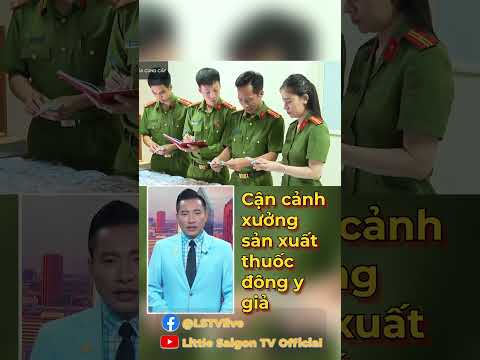 Cận cảnh xưởng sản xuất thuốc đông y giả