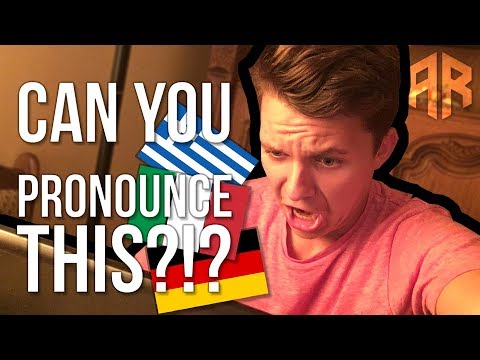 Can You PRONOUNCE These Really Hard ITALIAN, GREEK and GERMAN WORDS?!? (The Language Challenge)