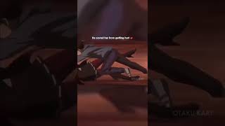 Download lagu She saved his girlfriend from getting hurt 💓 #anime #animeshorts #animeedit mp3