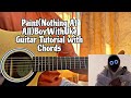 Paint Nothing At All BoyWithUke Guitar Tutorial With Chords Full Lesson