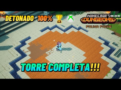 Aqui Joga - Guide to Completing TOWER - Minecraft Dungeons Fauna Faire #3