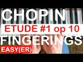 Chopin Study No 1 Op 10 Fingerings