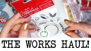 The Works Christmas Craft Haul! September 2018