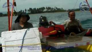 preview picture of video 'Kayak Catamaran Fishing, Macajalar Bay, 6 July 2014'