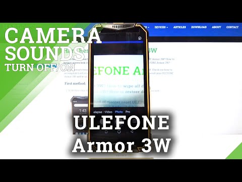 How to Deactivate Camera Sound in ULEFONE Armor 3W – Camera Shutter Sound