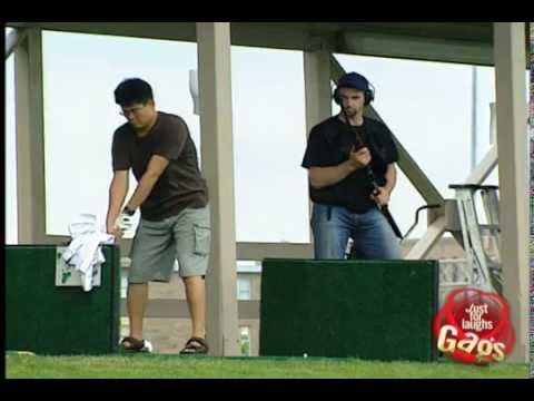 Golf Shooting Range Prank