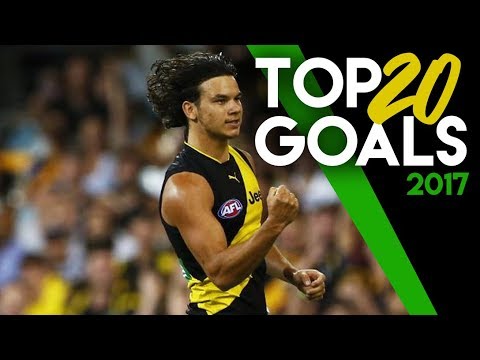 AFL Top 20 Goals 2017 - UPDATED