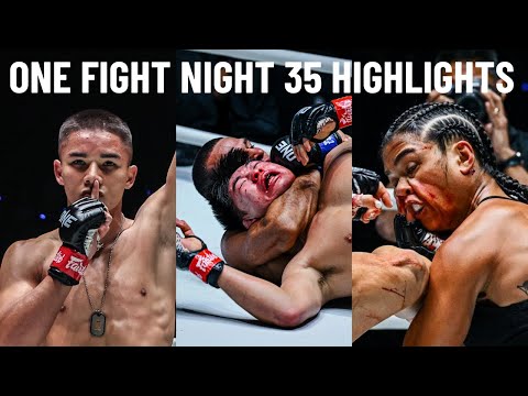 The Craziest ONE Fight Night 35 Highlights 🤩