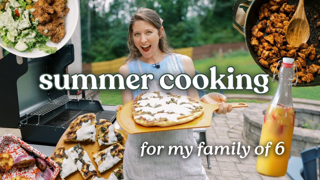 Awesome Summer Dinners You Need To Try | Grilled Flatbread, Fried Chicken & More