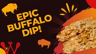 EASY Delicious Buffalo Chicken Dip