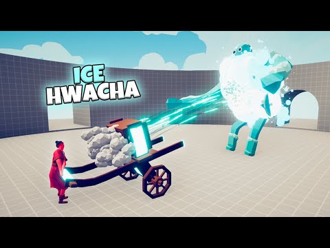 ICE HWACHA 1 VS 1 EVERY UNIT | TABS v.12 MODDED GAMEPLAY