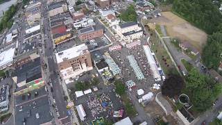 preview picture of video 'Pittston Pa Tomato Festival 2014 Flyover'